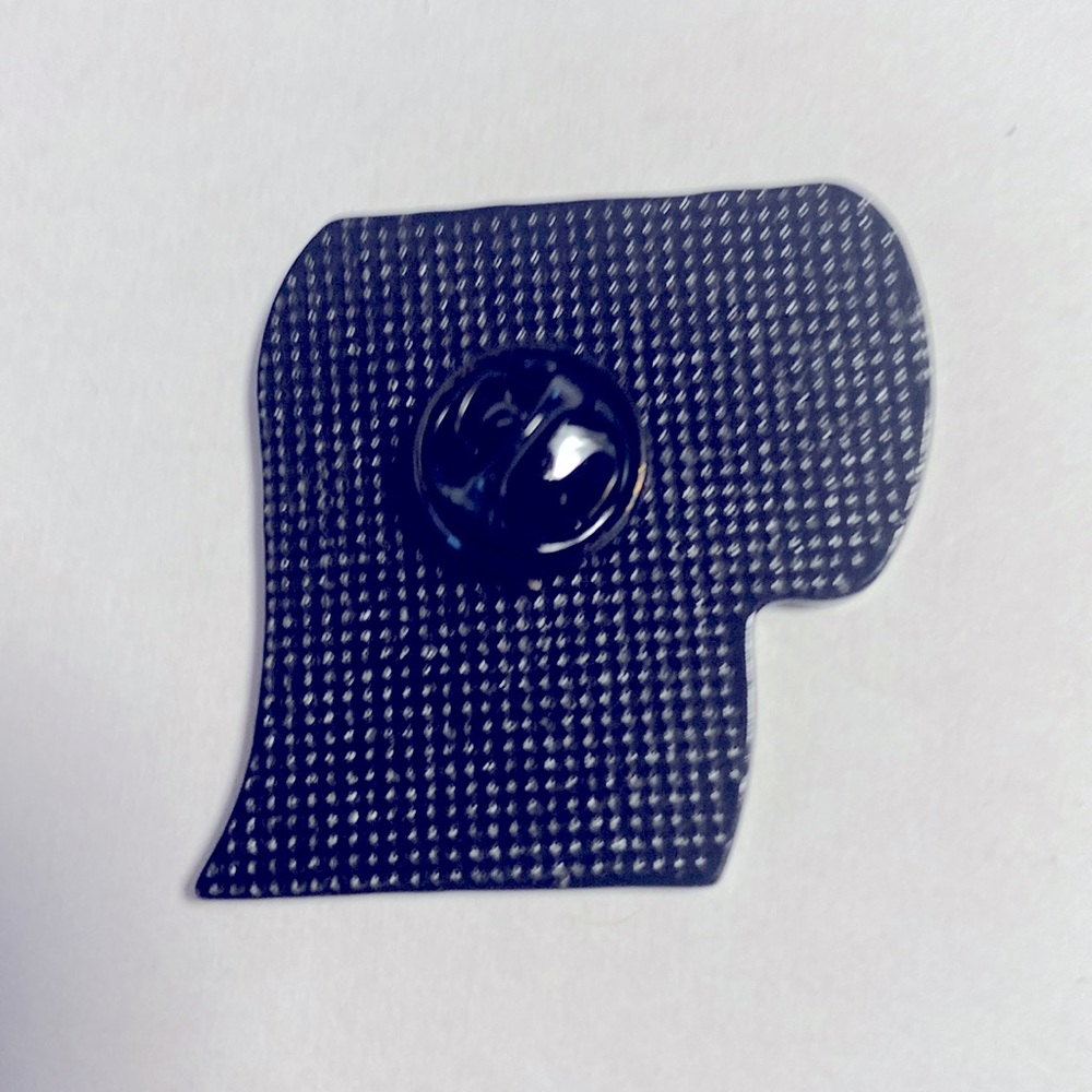 COPY - A roll of toilet paper pin with “ SHIT HAPPENS” on it - Picture 3 of 3